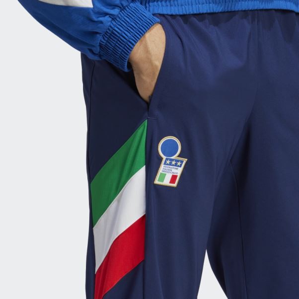 Pantalon Bleu Foncé Italy Icon Adidas