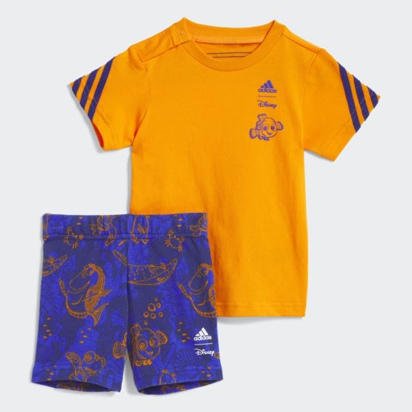 Adidas Bahia Orange Le Monde De Nemo Tee Set