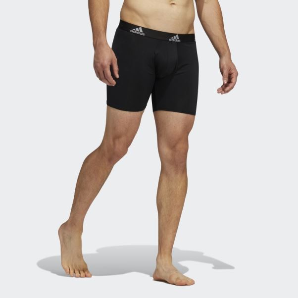 Boxer Performance 3 Paires Adidas Noir