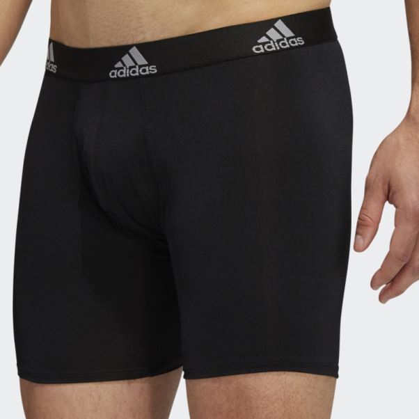 Boxer Performance 3 Paires Adidas Noir