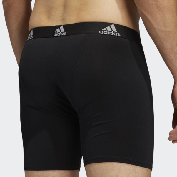 Boxer Performance 3 Paires Adidas Noir