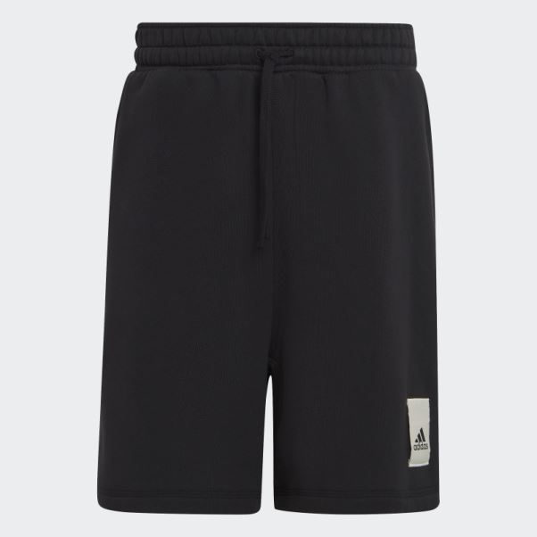 Adidas Short Noir En Molleton
