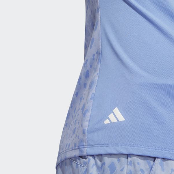 Polo De Golf Sans Manches Ultimate365 Bleu Adidas