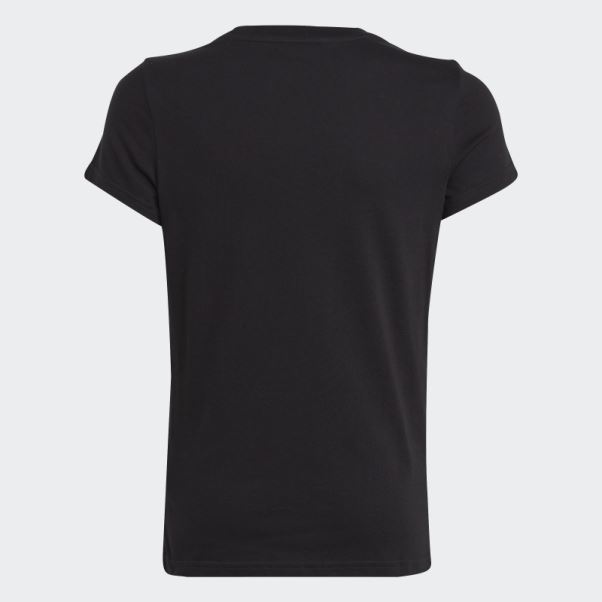 T-shirt En Coton à Gros Logo Essentials Adidas Noir