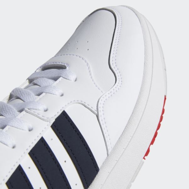 Hoops 3.0 Mid Classic Vintage Chaussures Adidas Blanc