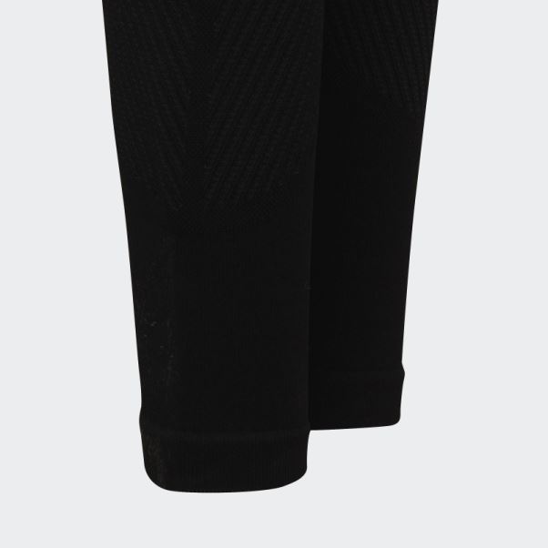 Collant D'entraînement Sans Couture Adidas Aeroknit Noir