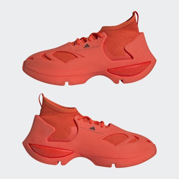Adidas By Stella Mccartney Sportswear Chaussure Orange Mode