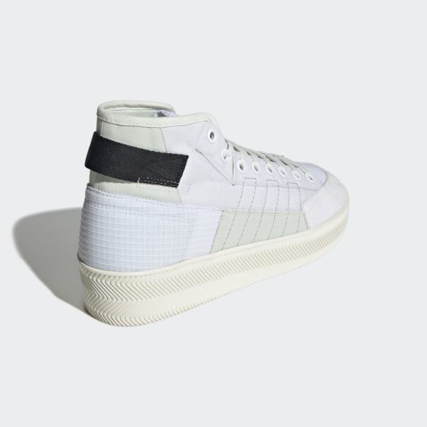 Nizza Parley Chaussures Blanc Adidas