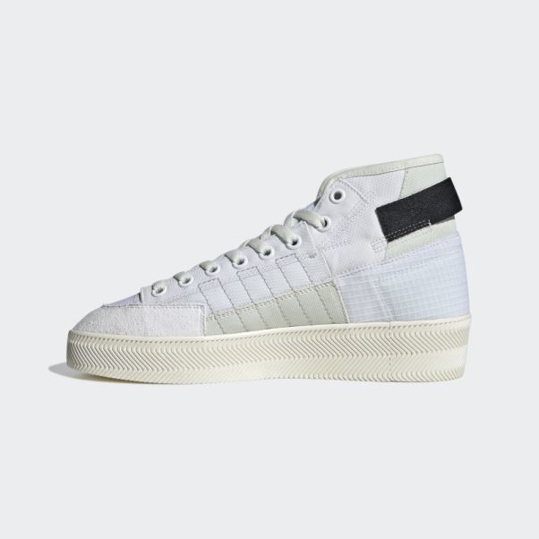 Nizza Parley Chaussures Blanc Adidas