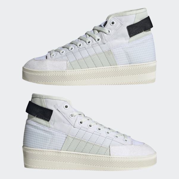 Nizza Parley Chaussures Blanc Adidas