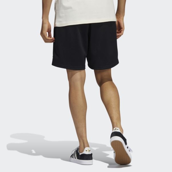 Short En Mesh Adidas Essentials Noir