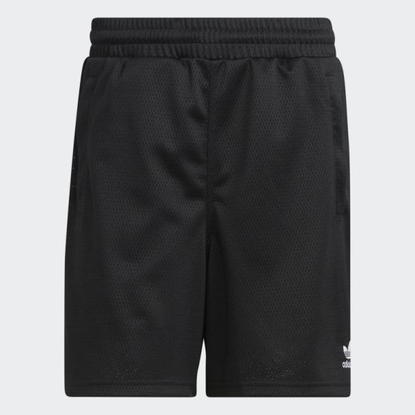 Short En Mesh Adidas Essentials Noir