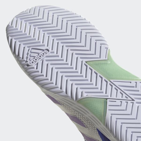 Adidas Adizero Ubersonic 4 Chaussures De Tennis Blanc