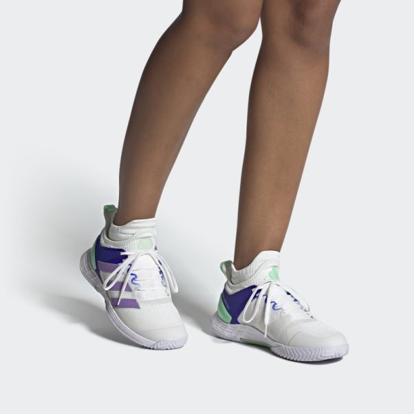 Adidas Adizero Ubersonic 4 Chaussures De Tennis Blanc
