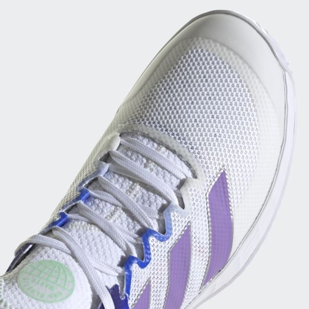 Adidas Adizero Ubersonic 4 Chaussures De Tennis Blanc
