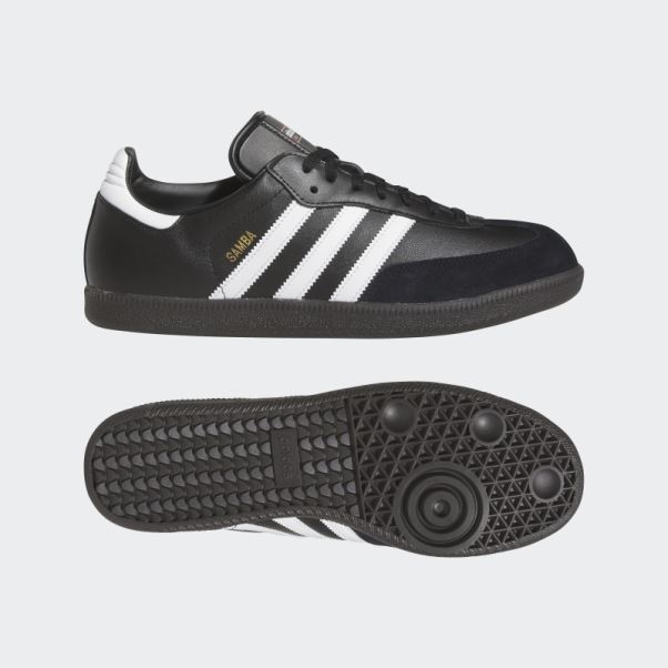 Adidas Samba Cuir Chaussures Noir