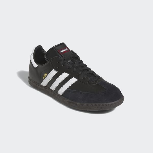 Adidas Samba Cuir Chaussures Noir