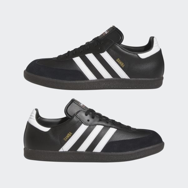 Adidas Samba Cuir Chaussures Noir