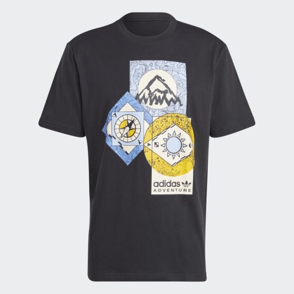 Adidas Tee Shirt Aventure Fc Noir Chaud