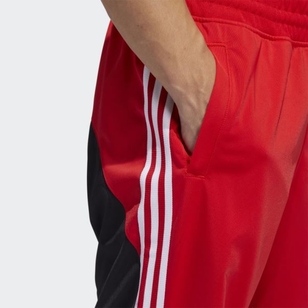 Pantalon De Survêtement Adidas Sst Bloqué Rouge
