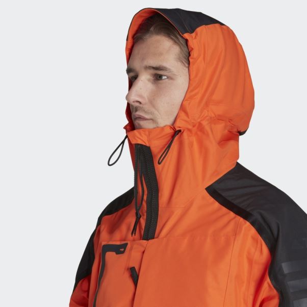Veste De Ville Terrex Xploric Rain.rdy Adidas Orange