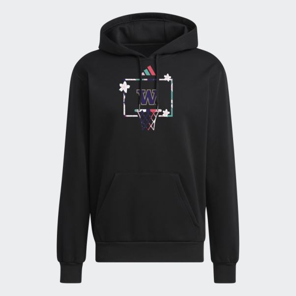 M Flc Hdy Blanc Noir Adidas