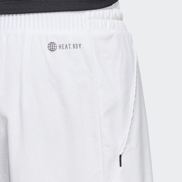 Short De Tennis Ergo Chaud Blanc Adidas