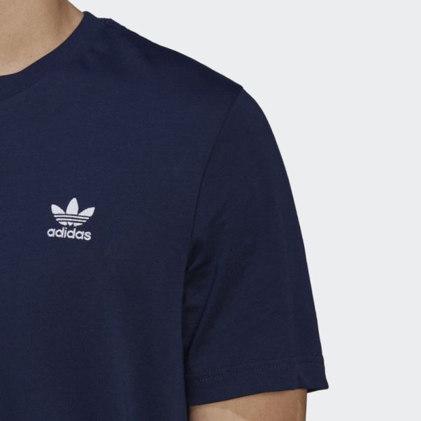 T-shirt Trèfle Adidas Night Indigo Adicolor Essentials