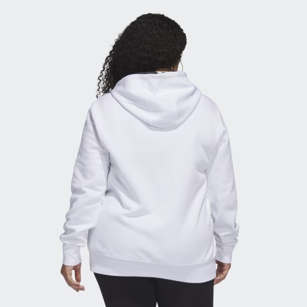 Sweat à Capuche Bloom (taille Plus) Blanc Adidas