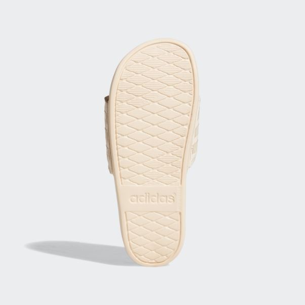 Adilette Confort Sandales Adidas Orange