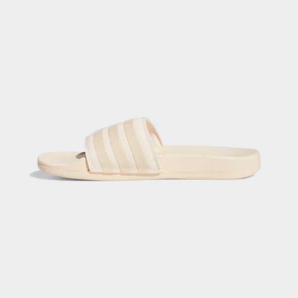 Adilette Confort Sandales Adidas Orange