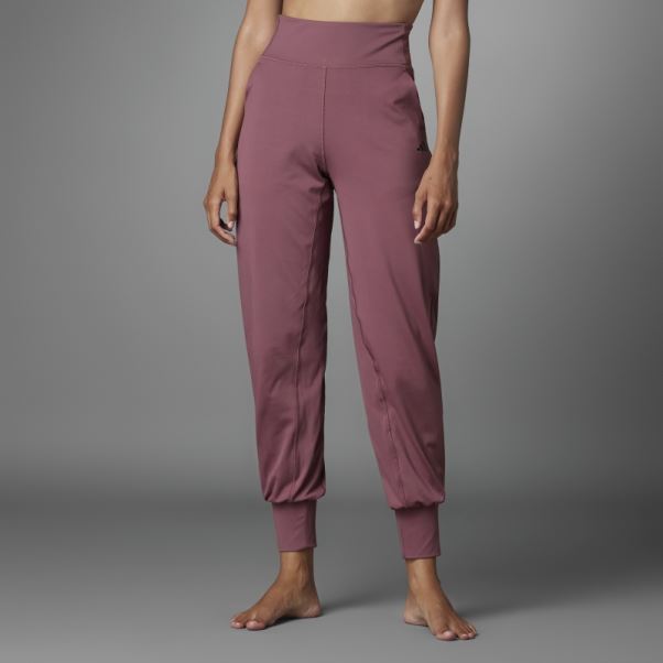 Pantalon De Yoga Adidas Authentique Balance Bordeaux
