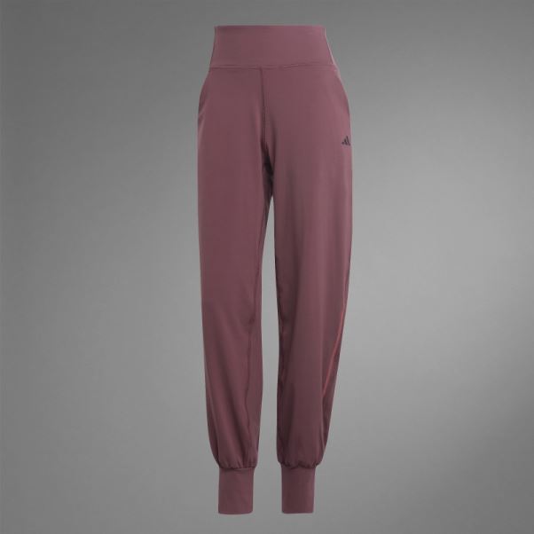 Pantalon De Yoga Adidas Authentique Balance Bordeaux