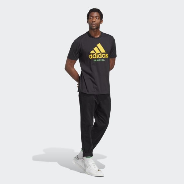 Adidas Jamaica T-shirt Graphique Noir