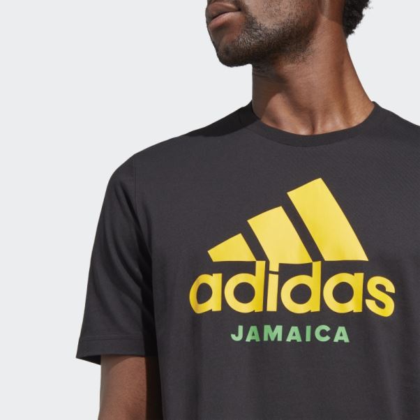 Adidas Jamaica T-shirt Graphique Noir