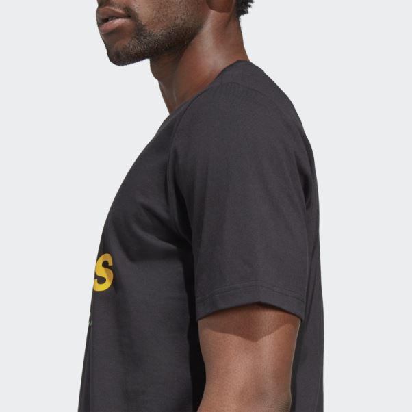 Adidas Jamaica T-shirt Graphique Noir