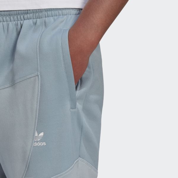 Short Interlock Adicolor Adidas Gris