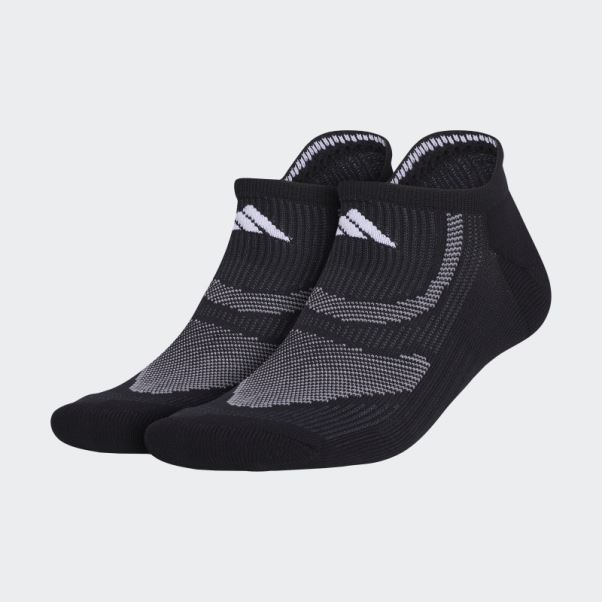 Chaussettes Invisibles Adidas Superlite Performance 2 Paires Noir