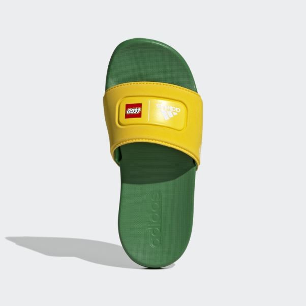 Eqt Jaune Adidas Adilette Confort X Lego Slides Mode