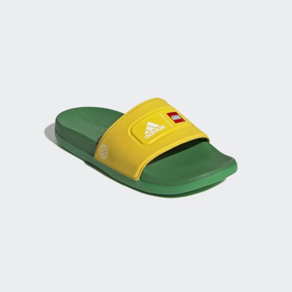 Eqt Jaune Adidas Adilette Confort X Lego Slides Mode