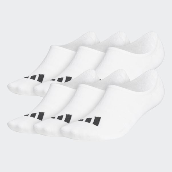Chaussettes Invisibles Adidas 6 Paires Blanches