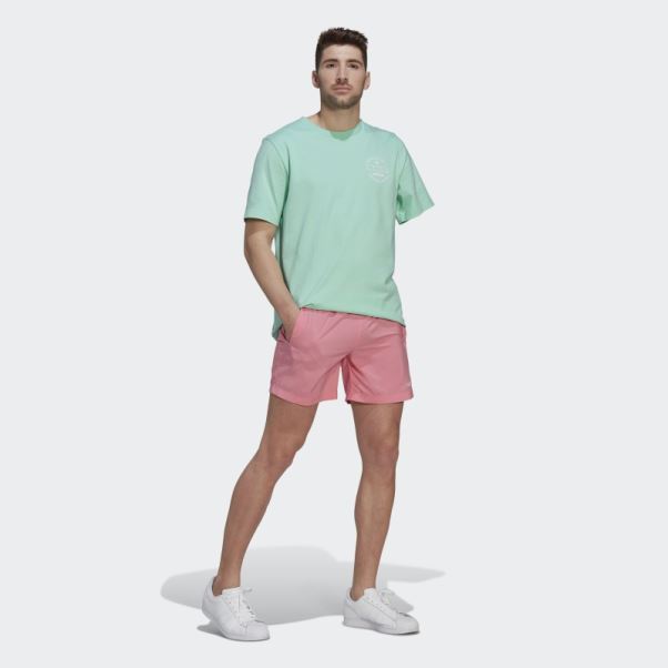 Short De Bain Adidas Rose