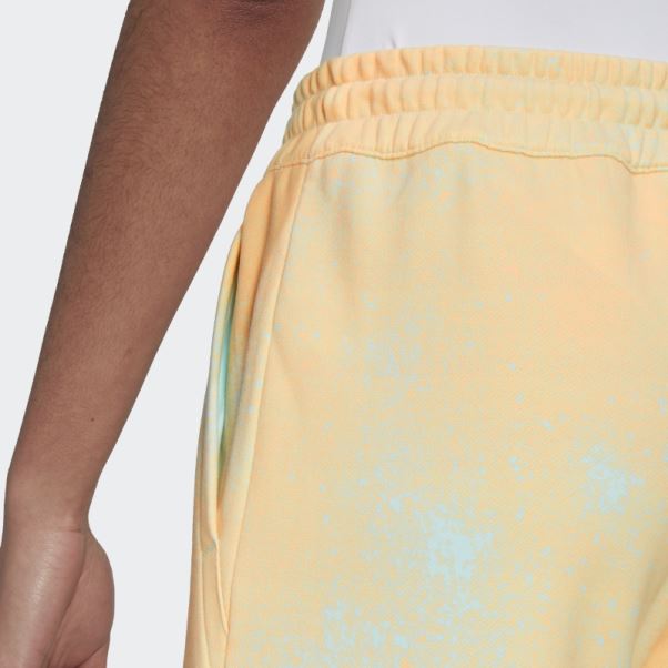 Pantalon De Jogging Bleu Imprimé à Revers Adidas