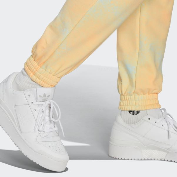 Pantalon De Jogging Bleu Imprimé à Revers Adidas