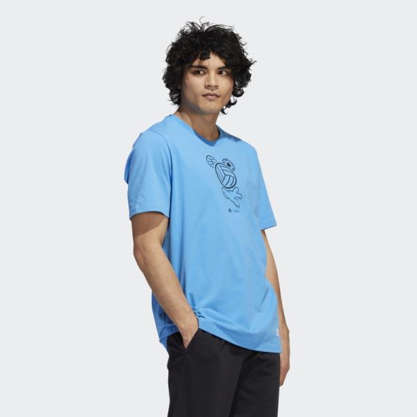 T-shirt Sport Adidas Disney Bleu