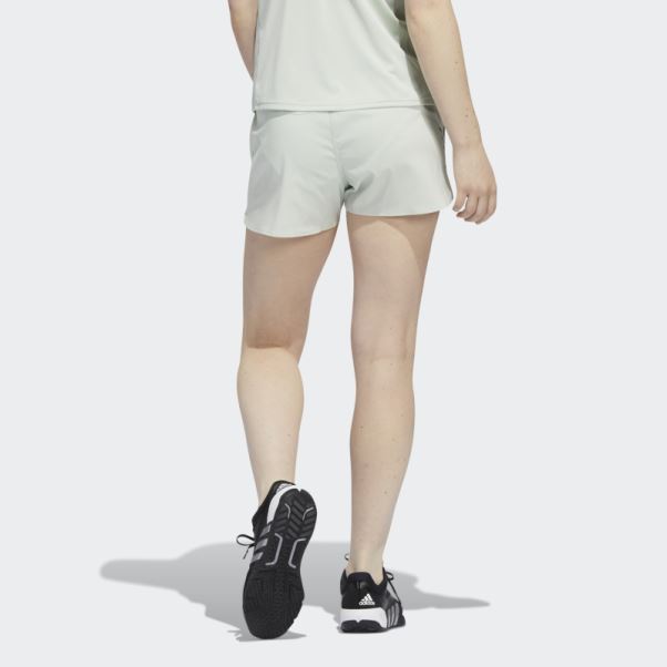 Adidas Run Fast Running Short Avec Slip Intérieur Vert Chaud