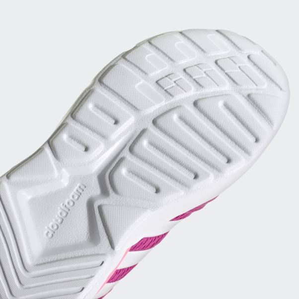 Nebzed élastique Dentelle Top Sangle Chaussures Adidas Fuchsia