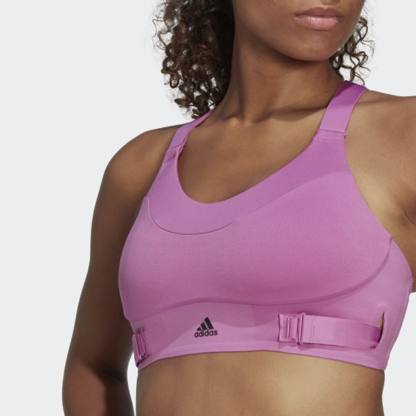 Soutien-gorge à Maintien élevé Fastimpact Luxe Run Lilas Adidas