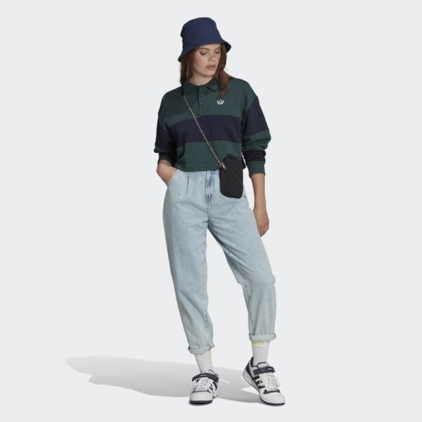Adidas Originals Class Of 72 Crop Crew Sweatshirt Mode Minéral Vert