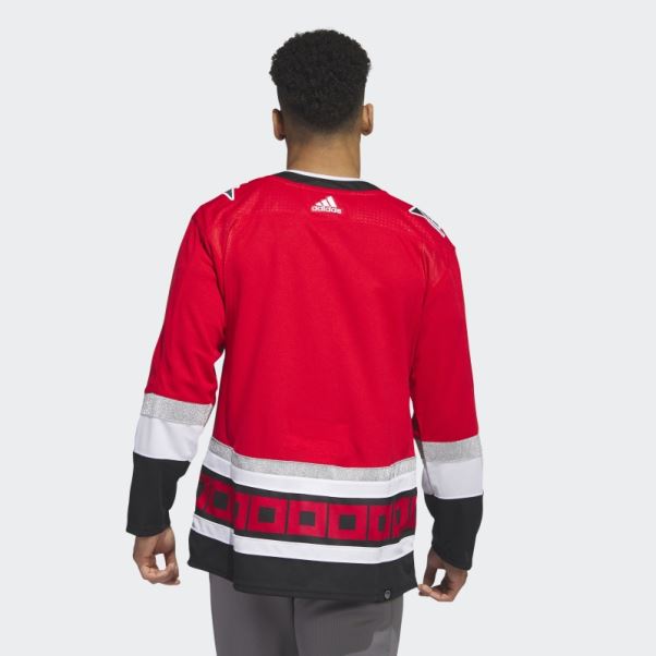 Adidas Maillot Rouge Hurricanes Anniversaire Authentique
